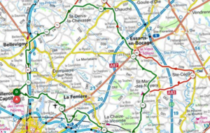 Circuits Jeudi 9 Juillet - Départ 8H00