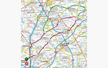 Circuits Jeudi 14 Mai - Départ 8h30