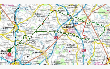 Circuits Jeudi 21 Mai - Départ 14h00